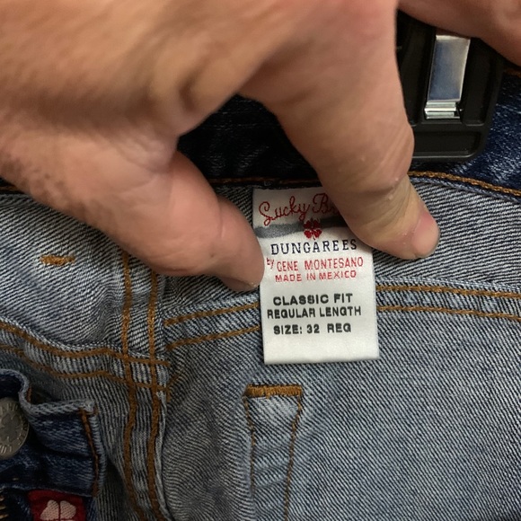 Lucky Brand Men's 32 Dungarees Classic Jeans - Picture 5 of 8